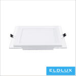 ELDLUX Négyzet alakú süllyesztett LED panel 12w 1100lm CCT/kap. 120° IP20 Fehér 160x160mm kivágás: 125x125mm (4222389705)
