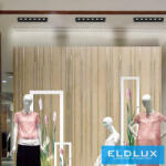 ELDLUX süllyesztett spot lámpa 12W 1000lm 4000k 34° IP20 175mm fekete (4059629077)