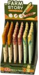M&G Roller gel cu rescriere, 0.5 mm, albastru cristal, Cute vegetable, 36 buc/display, M&G AKPB1478D20596C