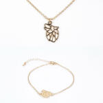 Emporia Arany tónusú Emporia Ötvözetű Szett ( Nyaklánc+Karkötő ), LGP0246