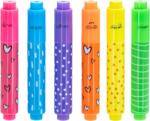 M&G Textmarker M&G mini So many cats, parfumat cu aroma de fructe, 6 culori/set neon AHM29676060111H
