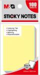 M&G Notite adezive colorate, 76 x 76mm, 100 file/set M&G AS33D1021000D