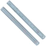 M&G Rigla din aliaj de aluminiu 30 cm, gradatii cm si inch M&G ARLN0484