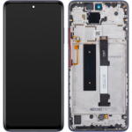 Xiaomi Piese si componente Display cu Touchscreen Xiaomi Redmi Note 9 Pro 5G / Mi 10T Lite 5G, cu Rama, Gri, Service Pack 5600040J1700 (56000E0J1700) - vexio