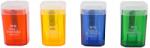 M&G Ascutitoare din plastic cu o gaura, rezervor si capac, diverse culori, M&G APSN1275