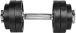 RULYT® Rulyt egykezes súlyzó 15 kg, 30 mm-es rúd/6 × tárcsa