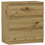  Komód 3 Fiókos - R3 - Artisan Tölgy