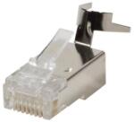 LogiLink Mufa RJ45 FTP Cat. 6 / 6A / 7 LogiLink ICNPL001, ecranata, 23 AWG, ghidaj max. 8 mm, 10 bucati (ICNPL001)
