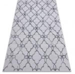 My carpet company kft My Carpet Company Modern Mefe 8504 Virágok Sötétszürke 80x150 cm Szőnyeg