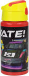 GIM Hot Wheels Race Alumínium Szívószálas Kulacs Akasztóval 500 ml