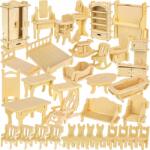 Kruzzel 23542 3D fa bababútor puzzle, 34 db (23542)