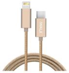 iWalk Кабел iWalk CSS001CL-017A, от USB-C(м) към Lightning(м), 1m, златист (CSS001CL-017A)