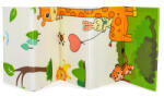 Moni Összecsukható Játszószőnyeg 180x120 cm - Wild Animals