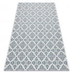 My carpet company My Carpet Company Fonott Sizal Color 19246/969 Virágok Fehér 160x230 cm Szőnyeg