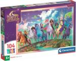 Clementoni Puzzle pentru copii Clementoni din 104 piese - Academia Unicornilor (varianta 1) (25091) Puzzle