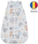 Kidizi Sac de dormit bebe 0-3 luni Kidizi Tiny Adventures, 1 tog, bumbac 100%, pentru toamna/iarna (5949551917724)