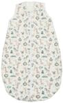 Kidizi Sac de dormit din bumbac flausat cu fermoar dublu 0-6 luni Kidizi Safari, 1 tog, pentru toamna/iarna (5949551914037)