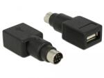 Delock Adaptor Delock PS/2 de sex masculin la USB de tip A de sex feminin (65898)