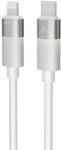 AVAX KAB AVAX CB314 GLOWY 27W USB-C - Lightning cablu de încărcare rapidă, alb - 1m (AVAX CB314)