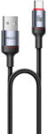 Yesido Cablu de Date USB la Type-C, 18W, 3A, 480Mbps, 1.2m - Yesido (CA129C) - Black (KF2355130) - pcone