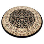 My carpet company My Carpet Company Royal Kör Adr 1745 Fekete Kör 200 cm Szőnyeg