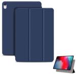 Gigapack IPAD Air 11 (2025) GIGAPACK Tok álló, bőr hatású aktív FLIP, asztali tartó, SÖTÉTKÉK GP-83179 (GP-83179)