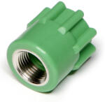 Plastica alfa Racord PPR, FI, 75 mm x 2 1/2", verde (13FF175-V)