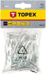 TOPEX Алуминиеви нитове за разкъсване 4, 0 mm x 16 mm, 50 бр. 43E404 (43E404)