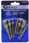 GEKO Комплект адаптери за свредла 8бр. 1/2" 1/4" 3/8" g15017 g15017 (g15017)