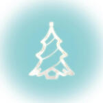 Somogyi Elektronic led-es ablakdísz, karácsonyfa, kid 412 (KID 412)