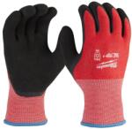 Milwaukee Manusi protectie frig Milwaukee WINTER CUT B, rosu/negru, mas. 10/XL, 12 perechi (4932480609)