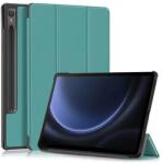 Gigapack Samsung Tab S10 Lite WIFI GIGAPACK Tok álló, bőr hatású aktív FLIP, ceruza tartó, SÖTÉTZÖLD GP-149334 (GP-149334)