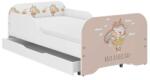 Wooden Toys Miki Gyerekágy 140 x 70 cm, Ágyneműtartó Nélkül - Balerina Unikornis