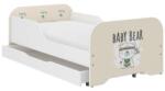 Wooden Toys Miki Gyerekágy 160 x 80 cm Matraccal És Ágyneműtartóval - Baby Bear