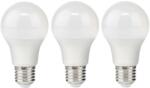 Nedis LED izzó, E27, A60, 4, 9 W, 470 lm, 2700 K, 3 db (LBE27A601P3) (LBE27A601P3)