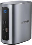 BlitzWolf Docking Station USB 3.0 17 in 1 51250 - USB-C, 3x USB-A, DisplayPort, RJ-45 Gigabit LAN (51250) - pcone