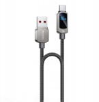 Yesido Cablu de Date USB la Type-C, 66W, 5A, 480Mbps, 1.2m - Yesido (CA128C) - Black (KF2355149) - pcone