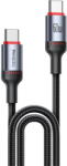 Yesido Cablu de Date Type-C la Type-C, 60W, 3A, 480Mbps, 1.2m - Yesido (CA181) - Black (KF2355132) - pcone