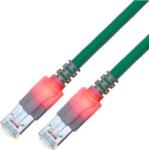 SACON Easylan CS1OTCDCD0100 RJ45 Hálózati kábel, patchkábel CAT 6 S/FTP 10.00 m Türkiz Kettős árnyékolás, Halogénmentes, Lángálló 1 db (21.15. 2251) (21.15.2251)