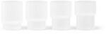 Ferm Living set de pahare Ripple 60 ml 4-pack 99KK-KBU6WZ_00X (1104269327) Pahar