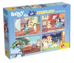 Lisciani Двулицев пъзел Lisciani - Bluey, 4 x 48 части (LI100354)