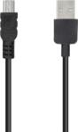  Kábel USB-Mini USB 1 méteres Fekete Navi/Camera ( )