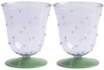 &k amsterdam set de pahare de vin glass dot purple 200 ml 2-pack 99KK-KBU71Y_MLC (358.06) Pahar