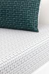 Lacoste cearșaf cu elastic din bumbac L BLOCK Vert 90 x 200 cm 99KK-PSU02K_79X (1056880)