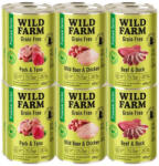  Wild Farm WILD FARM Premium Grain Free Mix ízek 12x400g - gabonamentes macskaeledel