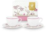 Pip Studio set de cești și farfurioare pentru 2 persoane. Jolie Dots 280 ml 99KK-FIU05M_00X (51004208)