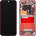Huawei Piese si componente Display cu Touchscreen Huawei Pura 80 Pro, cu Rama, Rosu (Glazed Red), Service Pack 02357EFE (02357EFE)