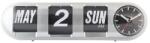 Karlsson ceas de perete Tube Flip 99KK-ZEU04L_09X (KA6032SI)