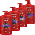 Old Spice Rockstar 3 az 1-ben tusfürdő és sampon (4x1000 ml)