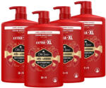 Old Spice Epic Legend 3 az 1-ben tusfürdő és sampon (4x1000 ml)
